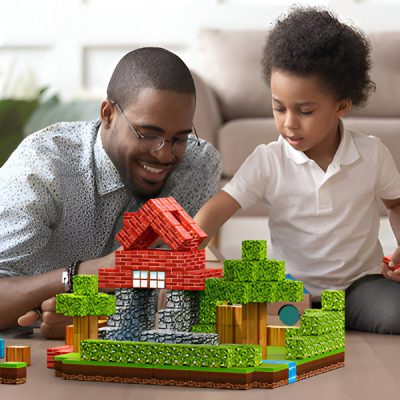 Cubos magnéticos minicraft (48 piezas) | MAGCRAFTI